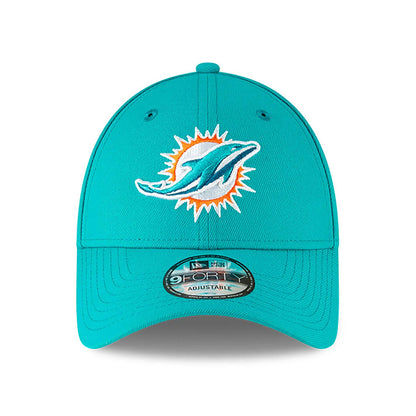 Casquette 9FORTY NFL The League Miami Dolphins bleu sarcelle NEW ERA