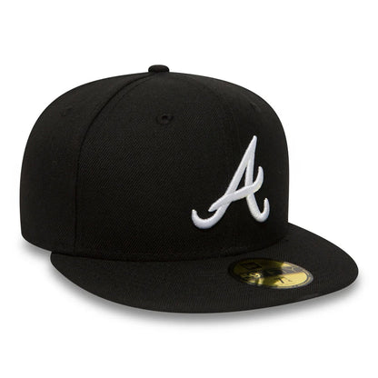 Casquette 59FIFTY MLB League Essential Atlanta Braves noir-blanc NEW ERA