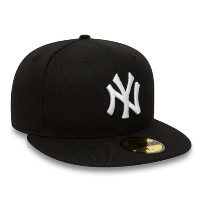 Casquette 59FIFTY MLB League Essential New York Yankees noir-blanc NEW ERA