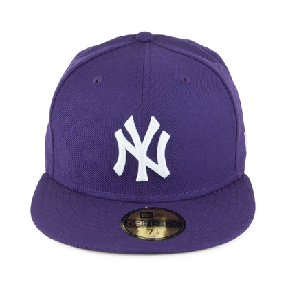 Casquette 59FIFTY MLB League Basic New York Yankees violet NEW ERA