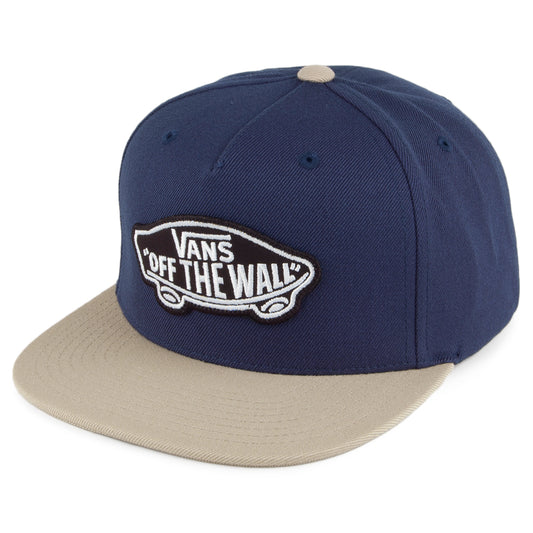 Casquette Snapback Classic Patch bleu marine-beige VANS