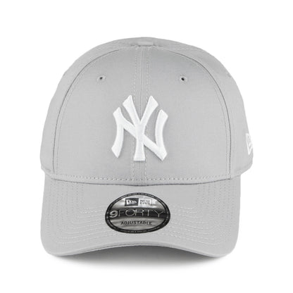 Casquette 9FORTY MLB League Basic New York Yankees gris NEW ERA