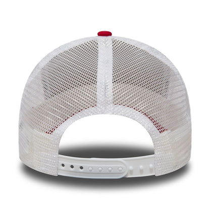 Casquette Trucker A-Frame MLB League Essential New York Yankees rouge NEW ERA