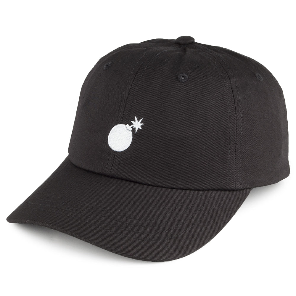 Casquette Strapback Solid Bomb noir-blanc THE HUNDREDS