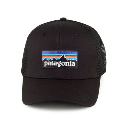 Casquette Trucker en Coton Bio P-6 Logo noir PATAGONIA