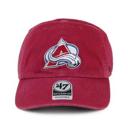 Casquette NHL Clean Up Colorado Avalanche cardinal 47 BRAND
