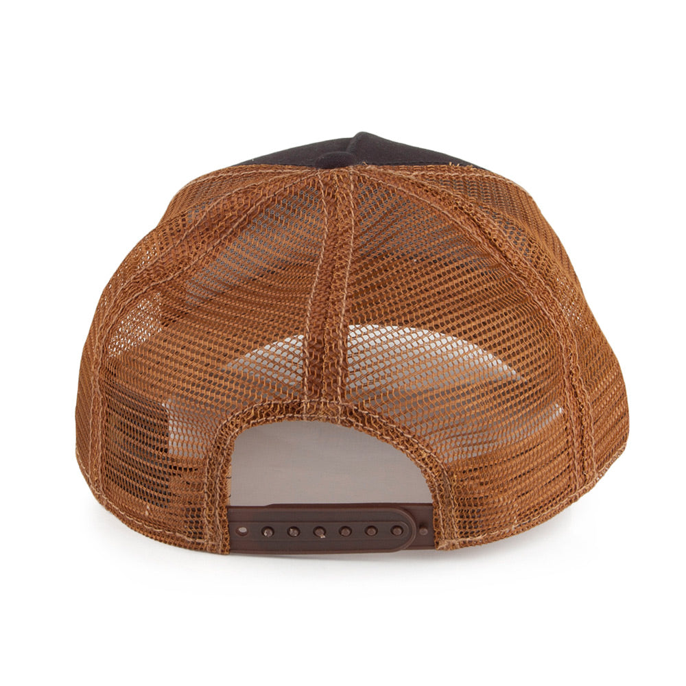 Casquette Trucker Bad Ass noir-marron GOORIN