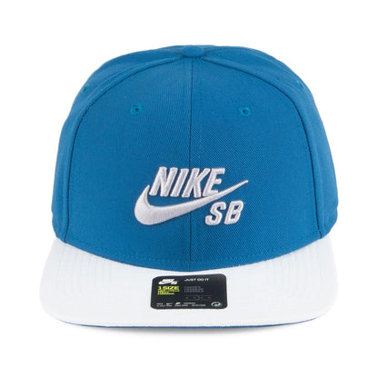 Casquette Snapback Icon Pro bleu sarcelle-blanc NIKE SB