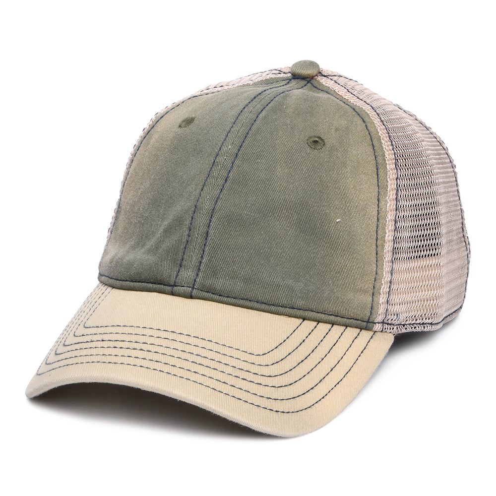 Casquette Trucker en Coton olive DORFMAN PACIFIC