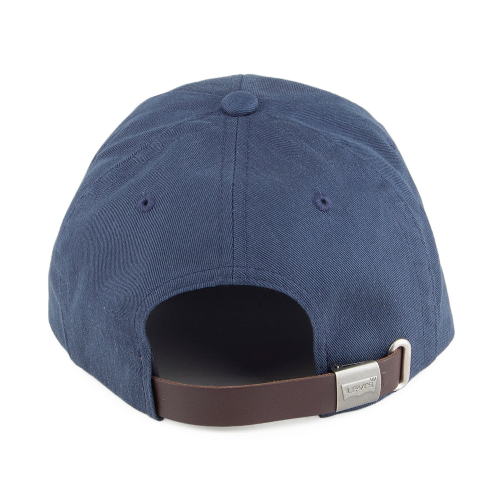 Casquette Classic Twill Red Tab bleu avec Étiquette Vierge LEVI'S