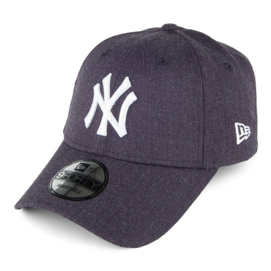 Casquette 9FORTY Seasonal Heather New York Yankees bleu marine NEW ERA