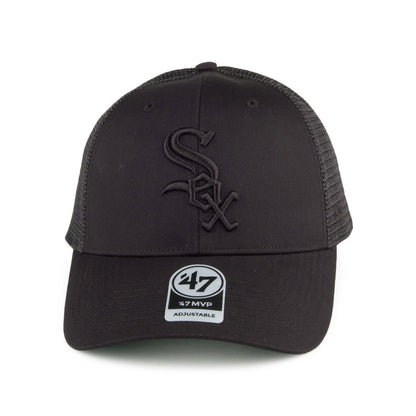 Casquette Trucker Branson MVP Chicago White Sox noir sur noir 47 BRAND