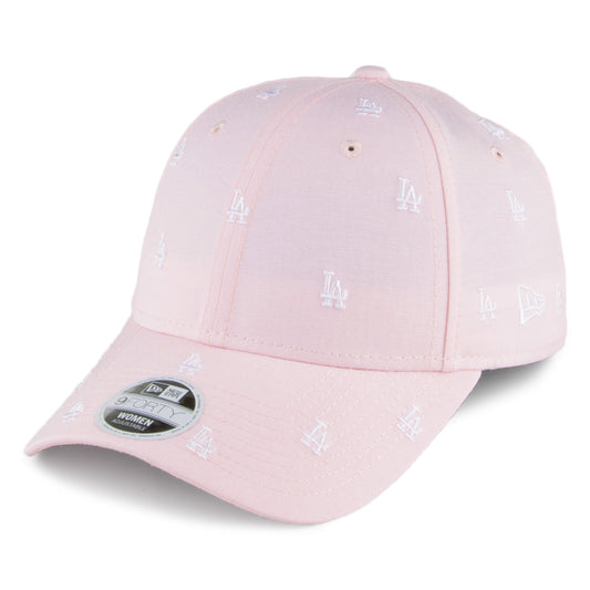 Casquette Femme 9FORTY MLB Monogram L.A. Dodgers rose NEW ERA