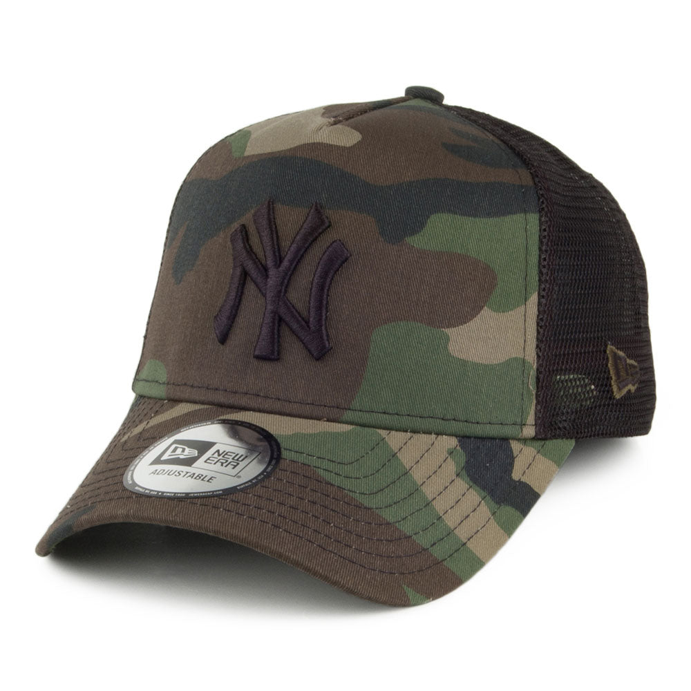 Casquette Trucker A-Frame MLB Camo Team New York Yankees camouflage NEW ERA