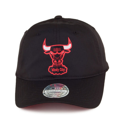 Casquette Strapback Light & Dry Chicago Bulls noir MITCHELL & NESS