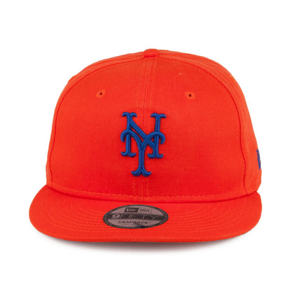 Casquette Snapback 9FIFTY Washed Team New York Mets orange NEW ERA