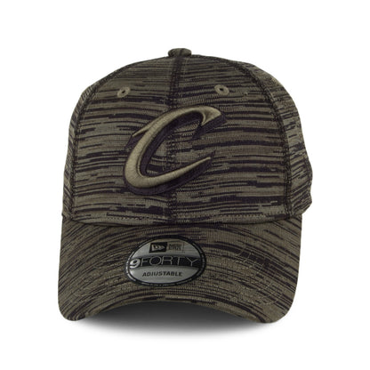 Casquette 9FORTY Engineered Fit Cleveland Cavaliers olive-noir NEW ERA