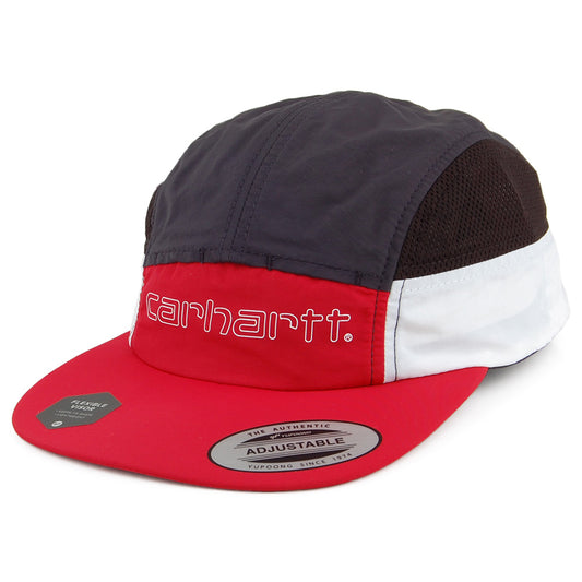 Casquette 5 Panel Terrace rouge-bleu marine CARHARTT WIP