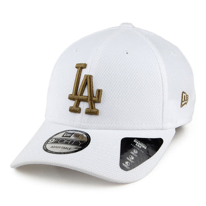 Casquette 9FORTY Diamond Era L.A. Dodgers blanc-olive NEW ERA