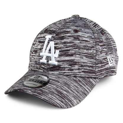 Casquette 9FORTY Engineered Fit L.A. Dodgers noir chiné NEW ERA