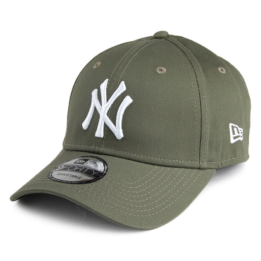 Casquette 9FORTY MLB League Essential New York Yankees olive NEW ERA