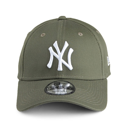 Casquette 9FORTY MLB League Essential New York Yankees olive NEW ERA