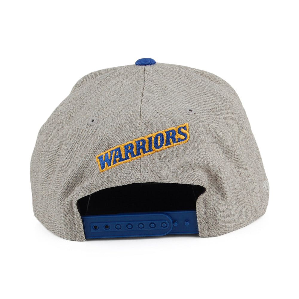 Casquette Snapback Hometown Golden State Warriors gris-bleu MITCHELL & NESS