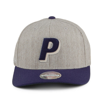 Casquette Snapback Hometown Indiana Pacers gris-bleu marine MITCHELL & NESS