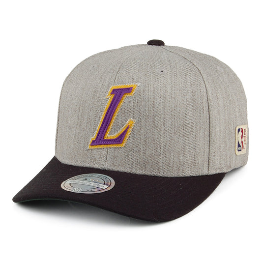 Casquette Snapback Hometown L.A. Lakers gris-noir MITCHELL & NESS