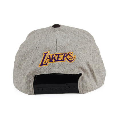 Casquette Snapback Hometown L.A. Lakers gris-noir MITCHELL & NESS