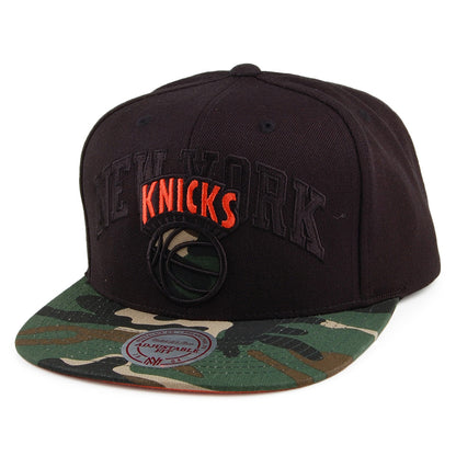 Casquette Snapback Blind New York Knicks noir-camouflage MITCHELL & NESS
