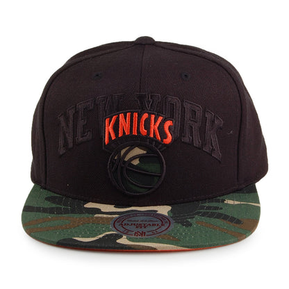 Casquette Snapback Blind New York Knicks noir-camouflage MITCHELL & NESS