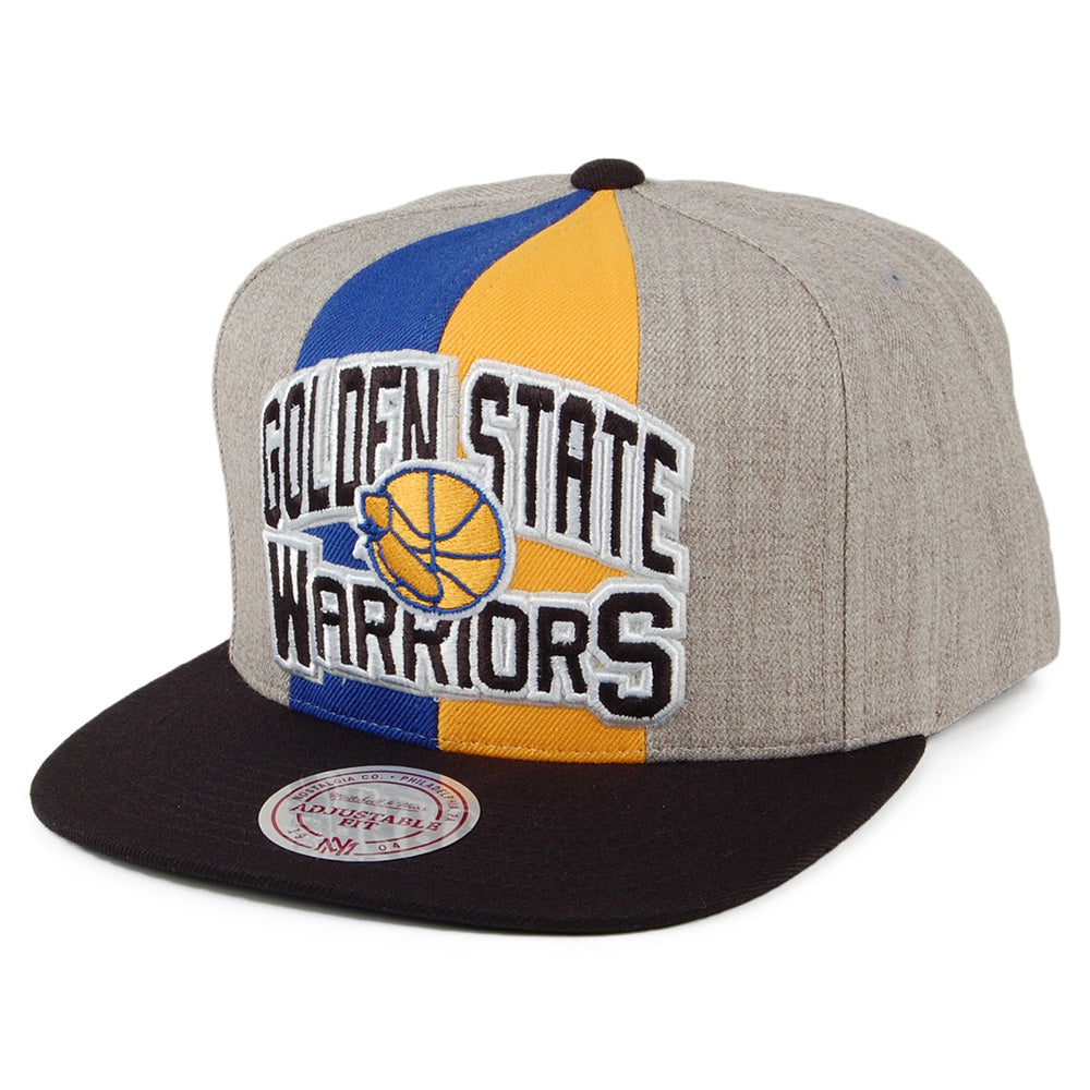 Casquette Snapback Equip Golden State Warriors gris MITCHELL & NESS