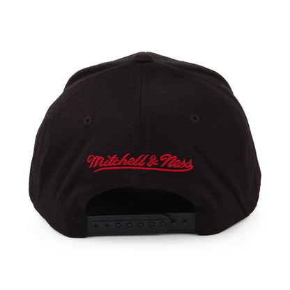 Casquette Snapback Chrome Logo Miami Heat noir MITCHELL & NESS