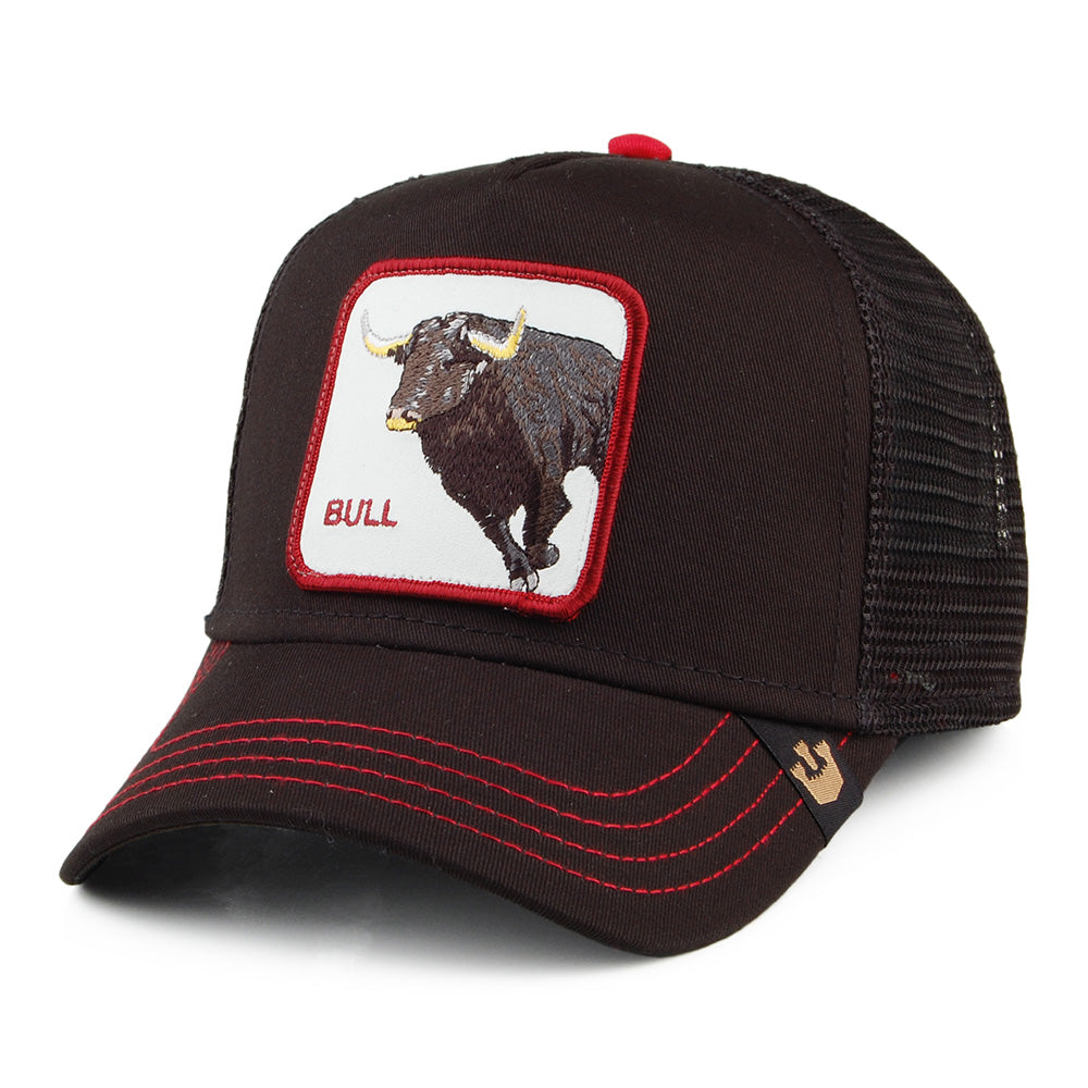 Casquette Trucker Bull Honky noir GOORIN