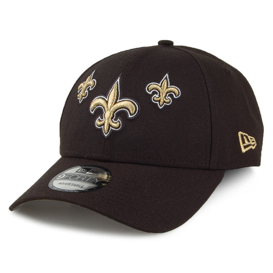 Casquette 9FORTY NFL Draft New Orleans Saints noir-doré NEW ERA