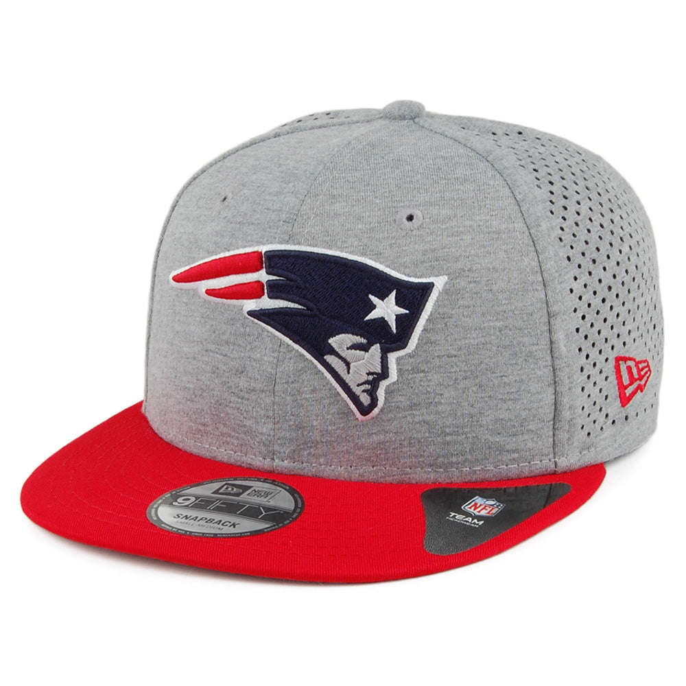 Casquette Snapback 9FIFTY Shadow Tech New England Patriots gris-rouge NEW ERA