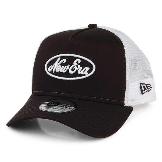 Casquette Trucker Oval Script noir NEW ERA
