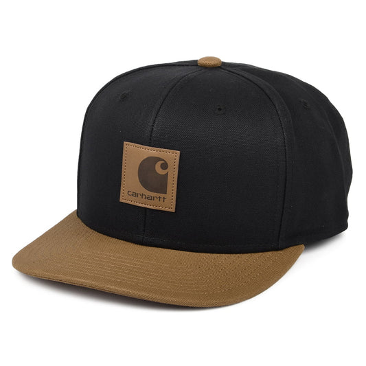 Casquette Snapback Bicolore Logo noir-marron CARHARTT WIP