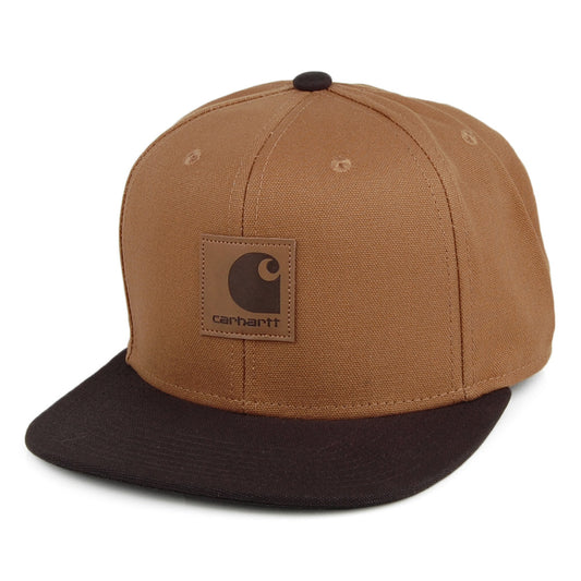 Casquette Snapback Bicolore Logo marron-noir CARHARTT WIP