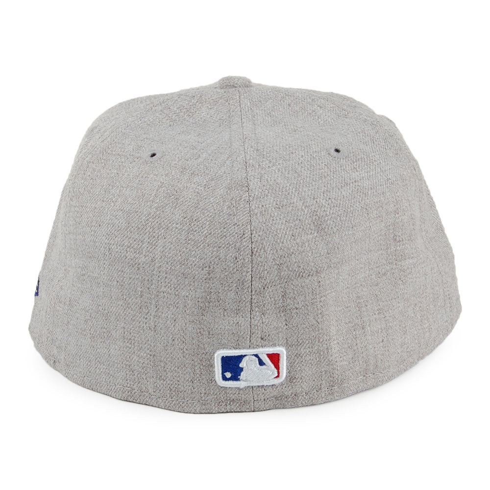 Casquette 59FIFTY MLB Heather Gray L.A. Dodgers gris chiné NEW ERA
