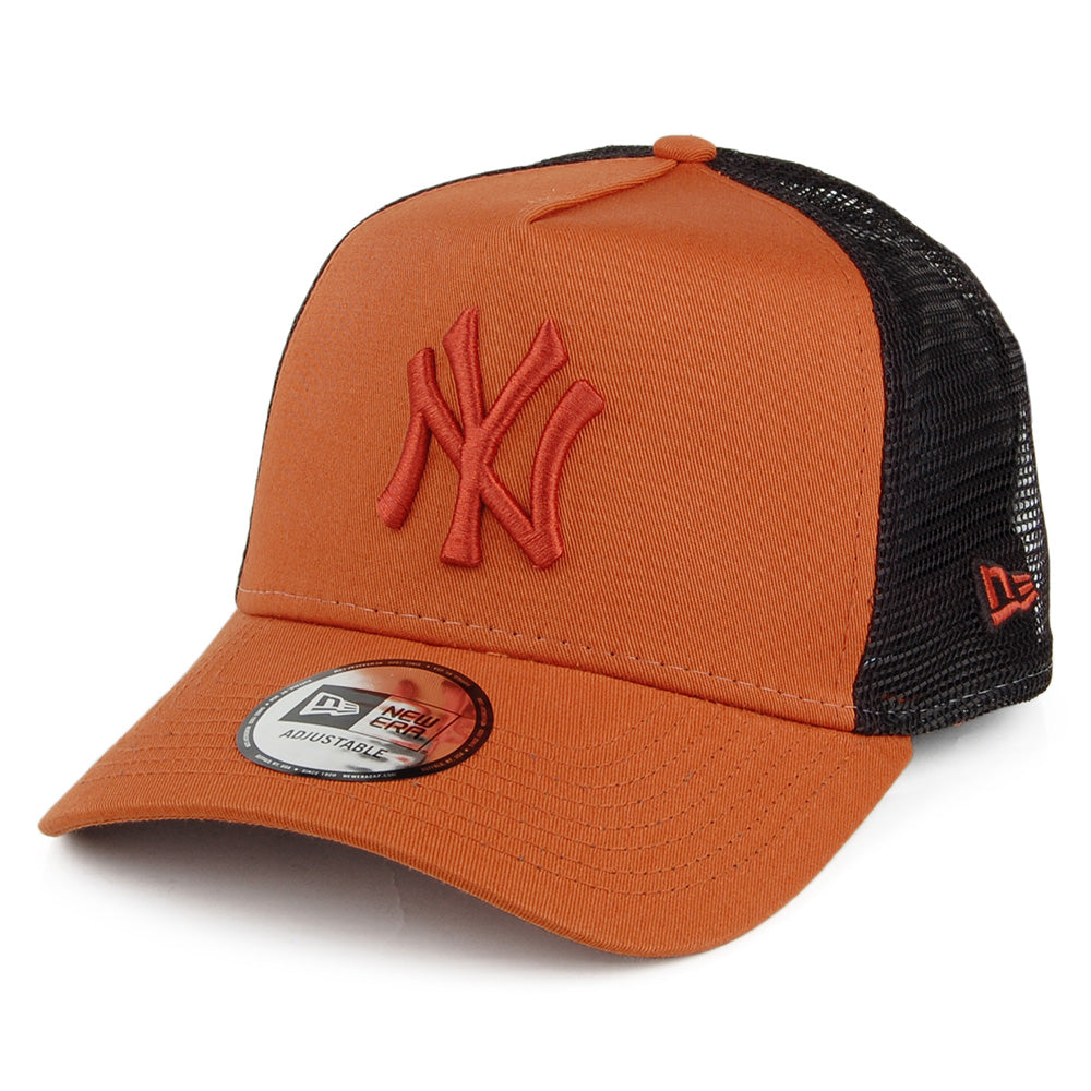 Casquette Trucker MLB League Essential NY Yankees rouille-noir NEW ERA