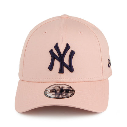 Casquette 9FORTY MLB League Essential New York Yankees rose-bleu marine NEW ERA