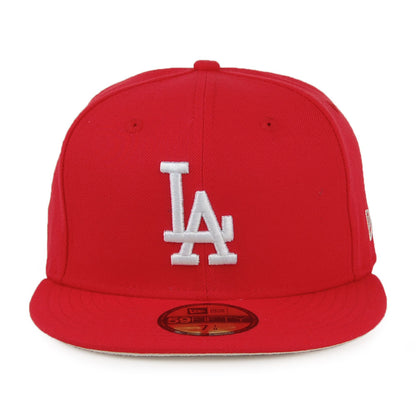 Casquette 59FIFTY MLB League Essential L.A. Dodgers écarlate NEW ERA