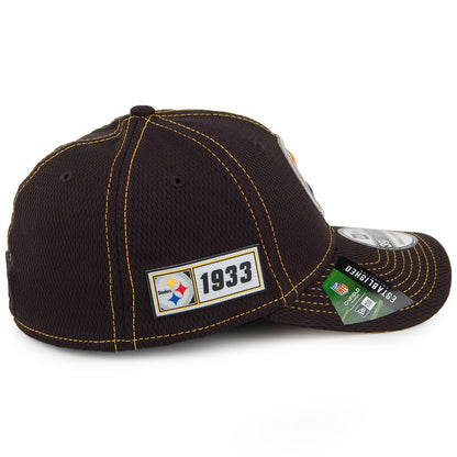 Casquette 39THIRTY NFL Onfield Road Pittsburgh Steelers noir NEW ERA