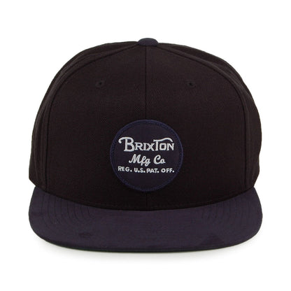 Casquette Snapback Wheeler noir-bleu marine BRIXTON