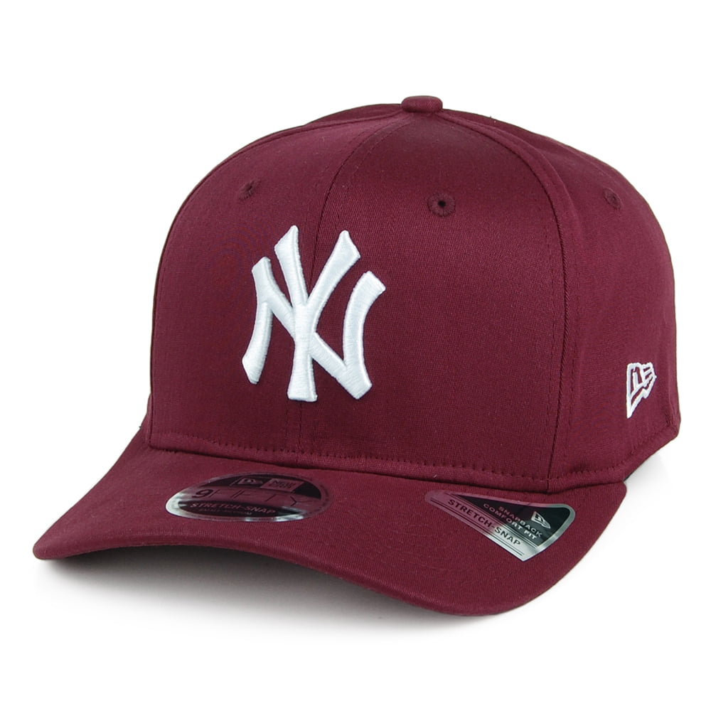 Casquette Snapback 9FIFTY MLB Tonal Stretch New York Yankees bordeaux NEW ERA