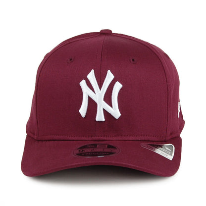 Casquette Snapback 9FIFTY MLB Tonal Stretch New York Yankees bordeaux NEW ERA