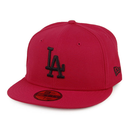 Casquette 59FIFTY MLB League Essential L.A. Dodgers cardinal-noir NEW ERA