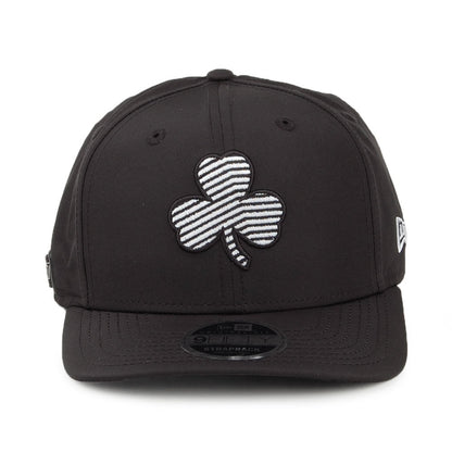 Casquette Strapback 9FIFTY NBA Monotape Boston Celtics noir-blanc NEW ERA